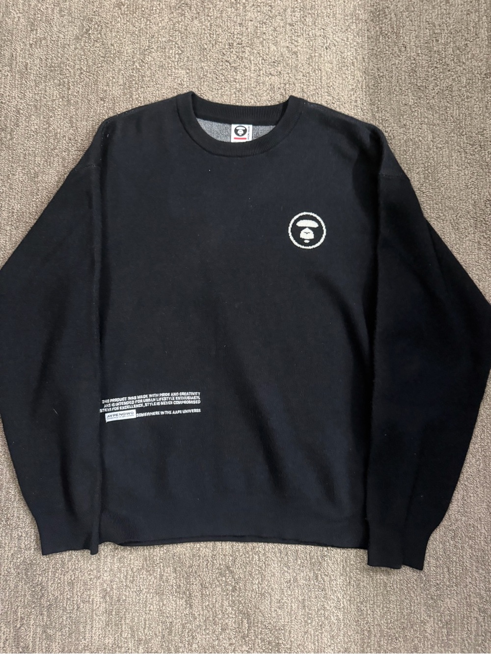 Bape Aape Knit Sweater